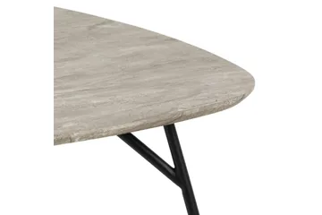 Arwina Sofabord 90 cm - Grå - Møbler - Bord - Sofabord & salongbord