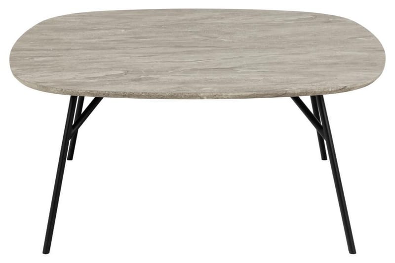 Arwina Sofabord 90 cm - Grå - Møbler - Bord - Sofabord & salongbord
