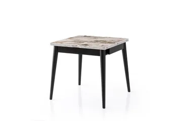 Asillo Spisebord 80 cm Kvadratisk - Hvit Marmor - Møbler - Bord - Spisebord & kjøkkenbord