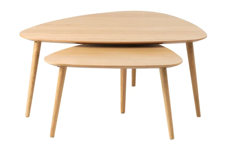 Asiya Sofabord 70 cm, Beige