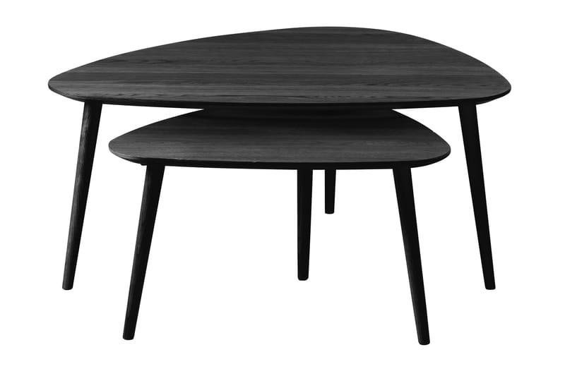 Asiya Sofabord 70 cm, Svart