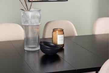 Astrid Spisegruppe 200 cm Rektangulær med 6 Polar Stoler - Beige - Møbler - Bord - Spisegruppe