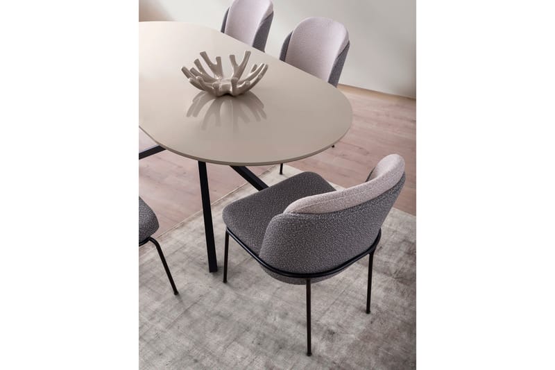 Aura Spisebord 180 cm Rektangulært - Brun - Møbler - Bord - Spisebord & kjøkkenbord