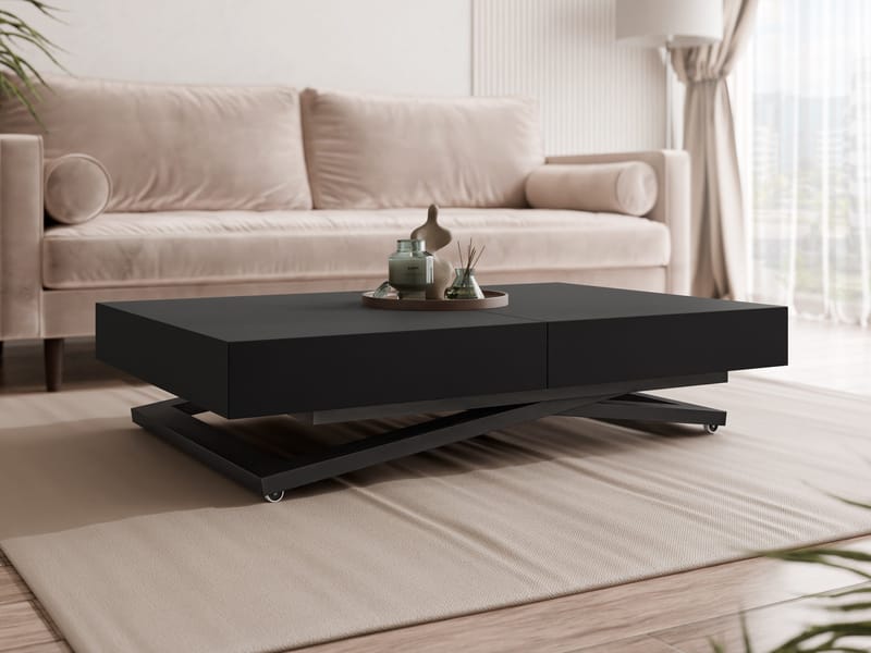 Avendi sofabord 120 cm - Svart, svart - Møbler - Bord - Sofabord & salongbord