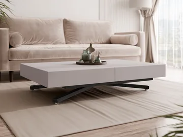 Avendi uttrekkbart sofabord 200 cm - svart, beige - Møbler - Bord - Sofabord & salongbord
