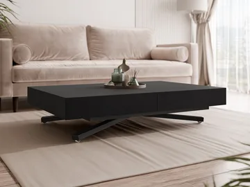 Avendi uttrekkbart sofabord 200 cm - svart - Møbler - Bord - Sofabord & salongbord