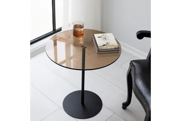 Chill-Out Sidebord 50x50 cm Svart/Bronse - Hanah Home - Møbler - Bord - Avlastningsbord & sidobord - Brettbord og småbord