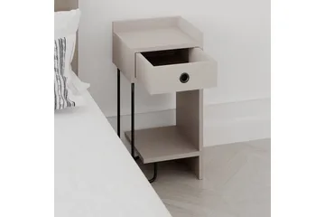 Sirius Nattbord 32x30 cm Lysbrun - Hanah Home - Møbler - Bord - Avlastningsbord & sidobord - Sengebord & nattbord