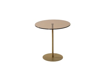 Chill-Out Sidebord 50x50 cm Gull/Bronse - Hanah Home - Møbler - Bord - Avlastningsbord & sidobord - Brettbord og småbord