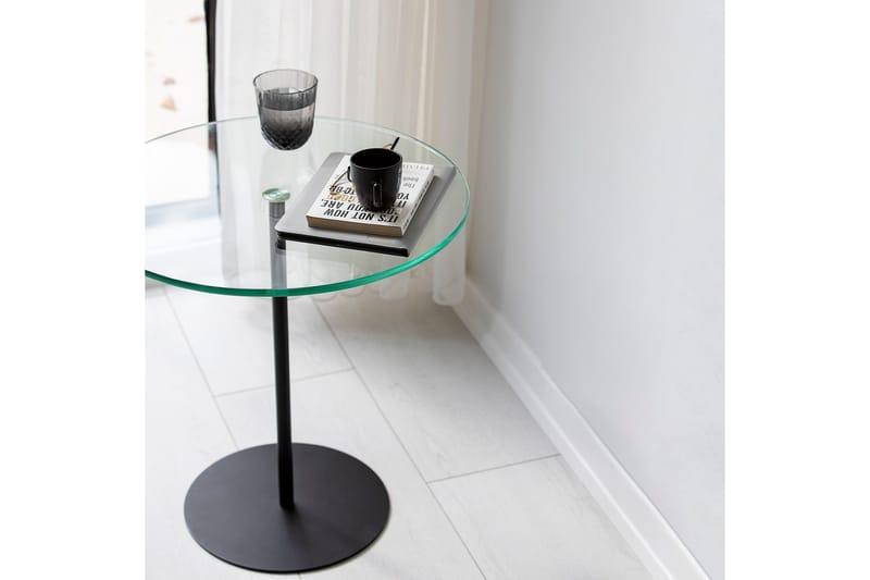 Chill-Out Sidebord 50x50 cm Svart - Hanah Home - Møbler - Bord - Avlastningsbord & sidobord - Brettbord og småbord