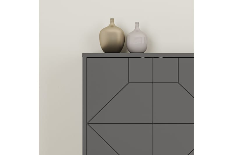 Dune Konsollbord 183,8x77,4 cm Antrasitt - Hanah Home - Møbler - Bord - Avlastningsbord & sidobord - Konsollbord & gangbord