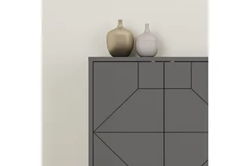 Dune Konsollbord 183,8x77,4 cm Antrasitt - Hanah Home - Møbler - Bord - Avlastningsbord & sidobord - Konsollbord & gangbord