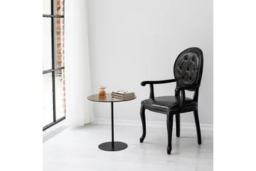 Chill-Out Sidebord 50x50 cm Svart/Bronse - Hanah Home - Møbler - Bord - Avlastningsbord & sidobord - Brettbord og småbord