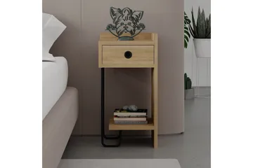 Sirius Nattbord 32x30 cm Lysbrun - Hanah Home - Møbler - Bord - Avlastningsbord & sidobord - Sengebord & nattbord