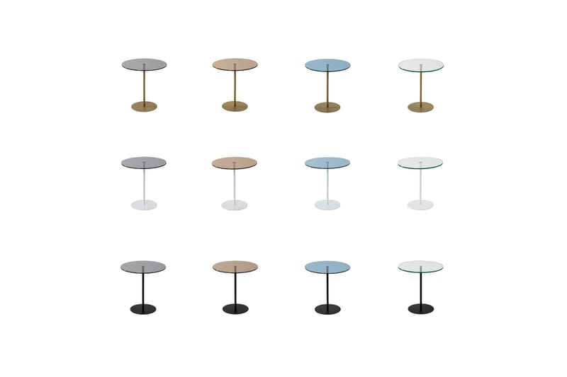 Chill-Out Sidebord 50x50 cm Svart - Hanah Home - Møbler - Bord - Avlastningsbord & sidobord - Brettbord og småbord