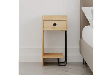 Sirius Nattbord 32x30 cm Lysbrun - Hanah Home - Møbler - Bord - Avlastningsbord & sidobord - Sengebord & nattbord