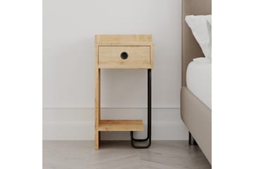 Sirius Nattbord 32x30 cm Lysbrun - Hanah Home - Møbler - Bord - Avlastningsbord & sidobord - Sengebord & nattbord