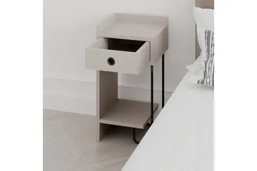 Sirius Nattbord 32x30 cm Lysbrun - Hanah Home - Møbler - Bord - Avlastningsbord & sidobord - Sengebord & nattbord