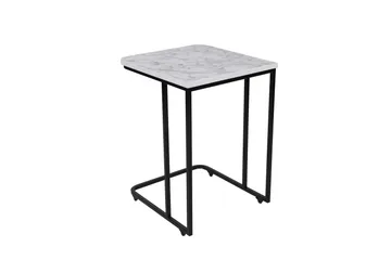 Nagako Sett med Bord Hvit/Svart - Hanah Home - Møbler - Bord - Avlastningsbord & sidobord - Settbord