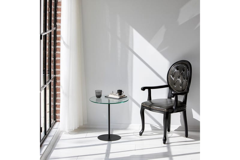 Chill-Out Sidebord 50x50 cm Svart - Hanah Home - Møbler - Bord - Avlastningsbord & sidobord - Brettbord og småbord