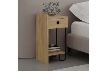 Sirius Nattbord 32x30 cm Lysbrun - Hanah Home - Møbler - Bord - Avlastningsbord & sidobord - Sengebord & nattbord