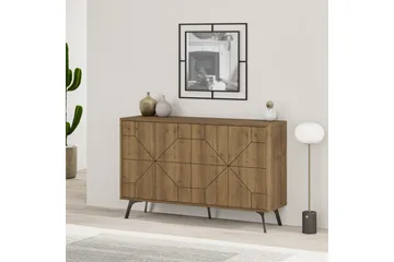 Dune Konsollbord 123x77,4 cm Brun/Hvit - Hanah Home - Møbler - Bord - Avlastningsbord & sidobord - Konsollbord & gangbord