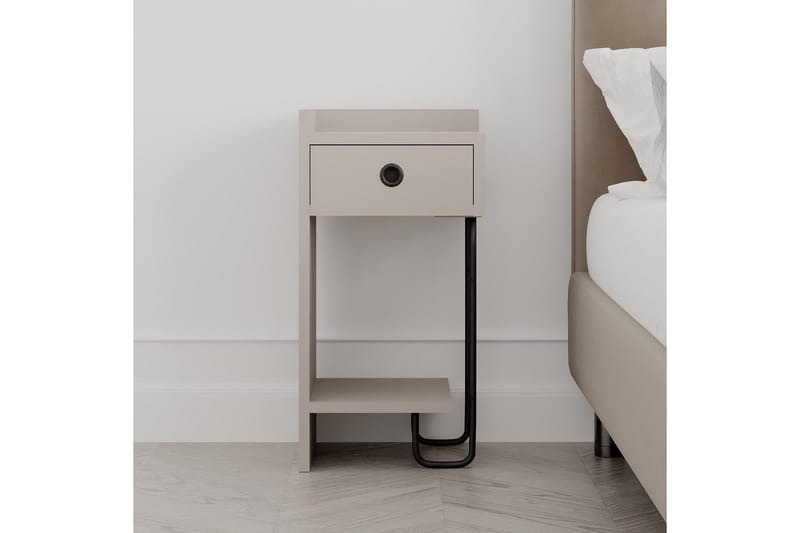 Sirius Nattbord 32x30 cm Lysbrun - Hanah Home - Møbler - Bord - Avlastningsbord & sidobord - Sengebord & nattbord