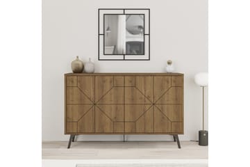 Dune Konsollbord 123x77,4 cm Brun/Hvit - Hanah Home - Møbler - Bord - Avlastningsbord & sidobord - Konsollbord & gangbord