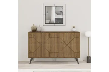 Dune Konsollbord 123x77,4 cm Brun/Hvit - Hanah Home - Møbler - Bord - Avlastningsbord & sidobord - Konsollbord & gangbord