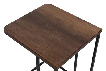 Nagako Sett med Bord Brun/Svart - Hanah Home - Møbler - Bord - Avlastningsbord & sidobord - Settbord