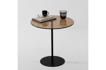 Chill-Out Sidebord 50x50 cm Svart/Bronse - Hanah Home - Møbler - Bord - Avlastningsbord & sidobord - Brettbord og småbord