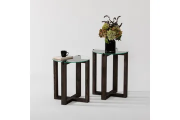 Liepene Sidebord 45x40 cm Svart - Hanah Home - Møbler - Bord - Avlastningsbord & sidobord - Brettbord og småbord