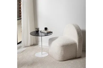 Chill-Out Sidebord 50x50 cm Hvit/Mørk Grå - Hanah Home - Møbler - Bord - Avlastningsbord & sidobord - Brettbord og småbord