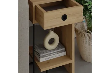 Sirius Nattbord 32x30 cm Lysbrun - Hanah Home - Møbler - Bord - Avlastningsbord & sidobord - Sengebord & nattbord