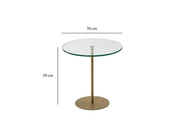 Chill-Out Sidebord 50x50 cm Gull - Hanah Home - Møbler - Bord - Avlastningsbord & sidobord - Brettbord og småbord