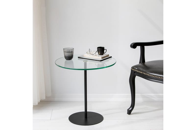 Chill-Out Sidebord 50x50 cm Svart - Hanah Home - Møbler - Bord - Avlastningsbord & sidobord - Brettbord og småbord