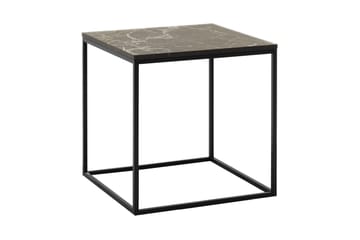 Ajmit Sidebord 50x52 cm Svart - Hanah Home - Møbler - Bord - Avlastningsbord & sidobord - Brettbord og småbord