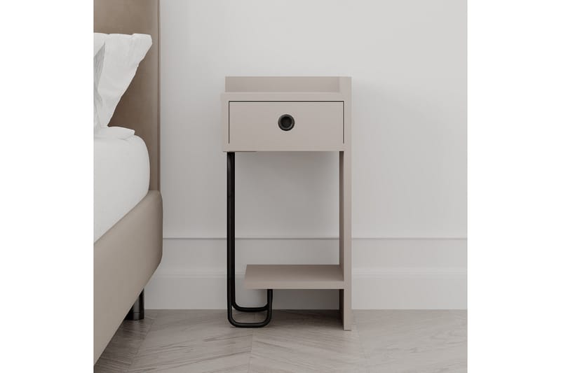 Sirius Nattbord 32x30 cm Lysbrun - Hanah Home - Møbler - Bord - Avlastningsbord & sidobord - Sengebord & nattbord