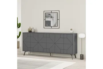 Dune Konsollbord 183,8x77,4 cm Antrasitt - Hanah Home - Møbler - Bord - Avlastningsbord & sidobord - Konsollbord & gangbord