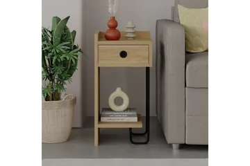 Sirius Nattbord 32x30 cm Lysbrun - Hanah Home - Møbler - Bord - Avlastningsbord & sidobord - Sengebord & nattbord