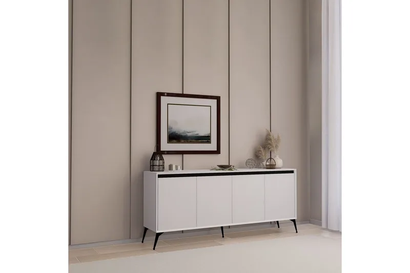 Adilen Konsollbord 180 cm - Hvit - Møbler - Bord - Avlastningsbord & sidobord - Konsollbord & gangbord