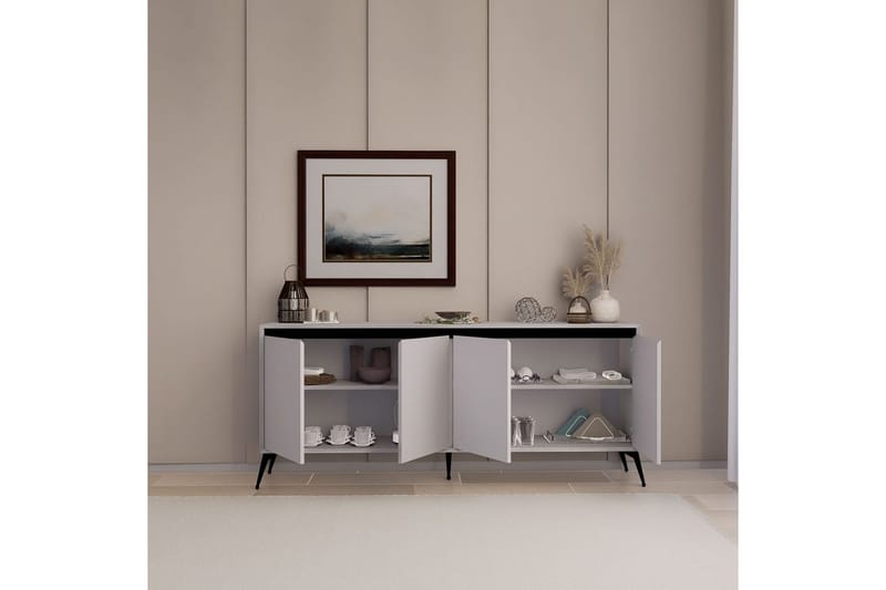 Adilen Konsollbord 180 cm - Hvit - Møbler - Bord - Avlastningsbord & sidobord - Konsollbord & gangbord