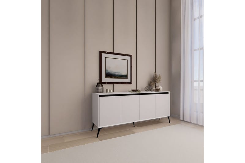 Adilen Konsollbord 180 cm - Hvit - Møbler - Bord - Avlastningsbord & sidobord - Konsollbord & gangbord