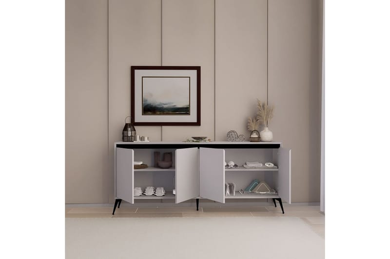 Adilen Konsollbord 180 cm - Hvit - Møbler - Bord - Avlastningsbord & sidobord - Konsollbord & gangbord