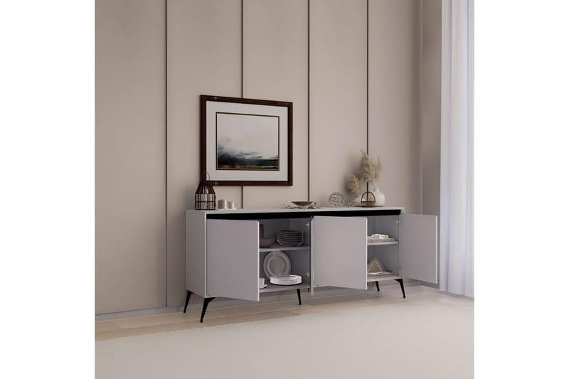 Adilen Konsollbord 180 cm - Hvit - Møbler - Bord - Avlastningsbord & sidobord - Konsollbord & gangbord