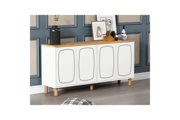 Adrin Konsollbord 150 cm - Eik/Hvit - Møbler - Bord - Avlastningsbord & sidobord - Konsollbord & gangbord