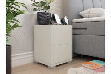 Agawal Nattbord 30 cm - Beige - Møbler - Bord - Avlastningsbord & sidobord - Sengebord & nattbord