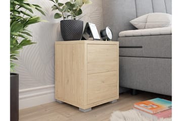 Agawal Sängbord 30 cm - Brun - Møbler - Bord - Avlastningsbord & sidobord - Sengebord & nattbord