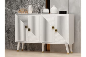 Ahart Konsollbord 120 cm - Hvit - Oppbevaring - Oppbevaringsmøbler - Sideboard & skjenk