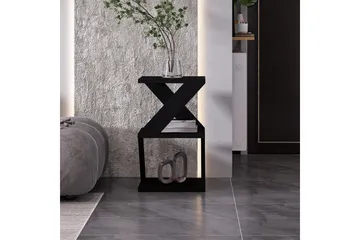 Albeni Sidebord 29,6 cm - Svart/Eik - Møbler - Bord - Avlastningsbord & sidobord - Brettbord og småbord
